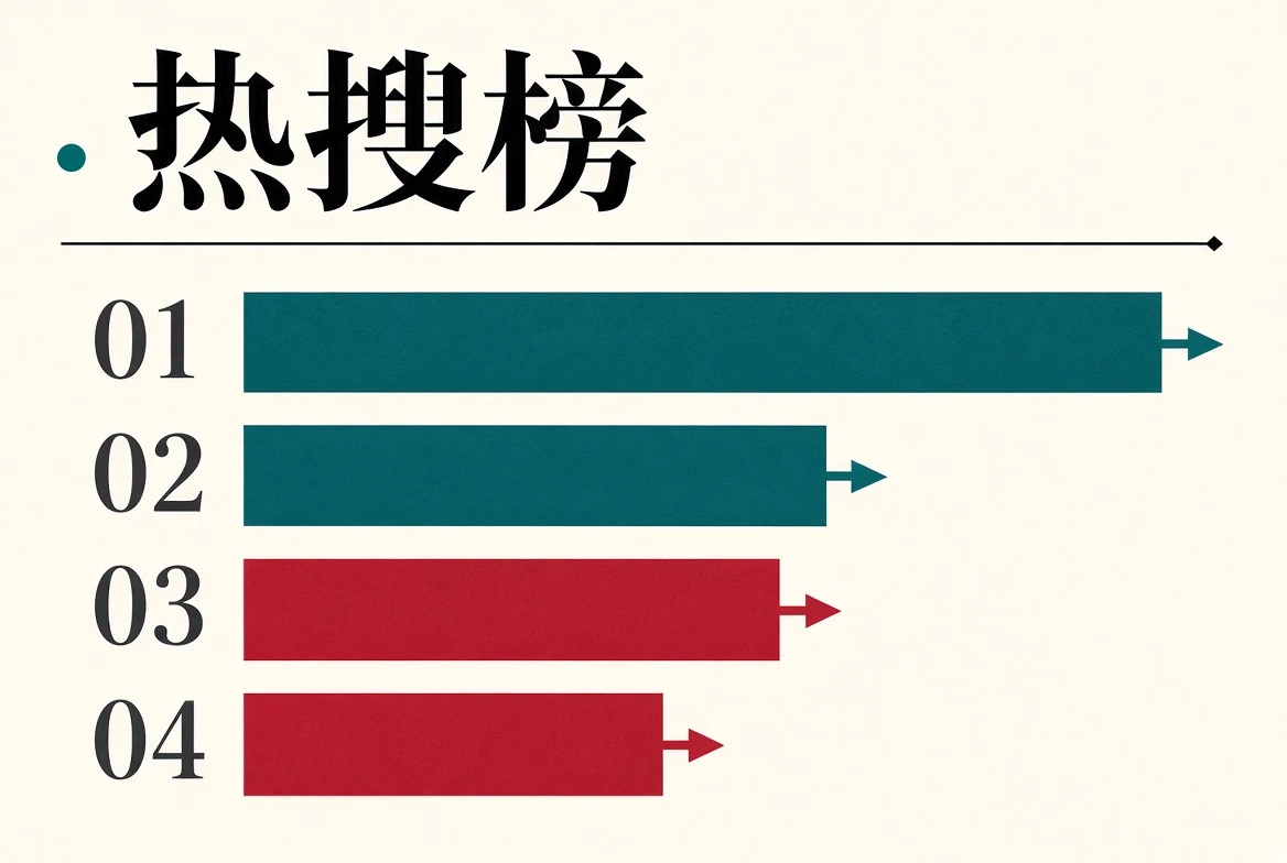 吃瓜网内容关注榜单主题视觉